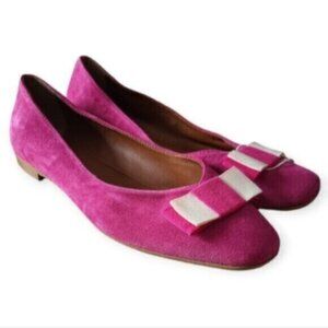 Mila Paoli Italy Leather Ballet Flats NWT Sz 9